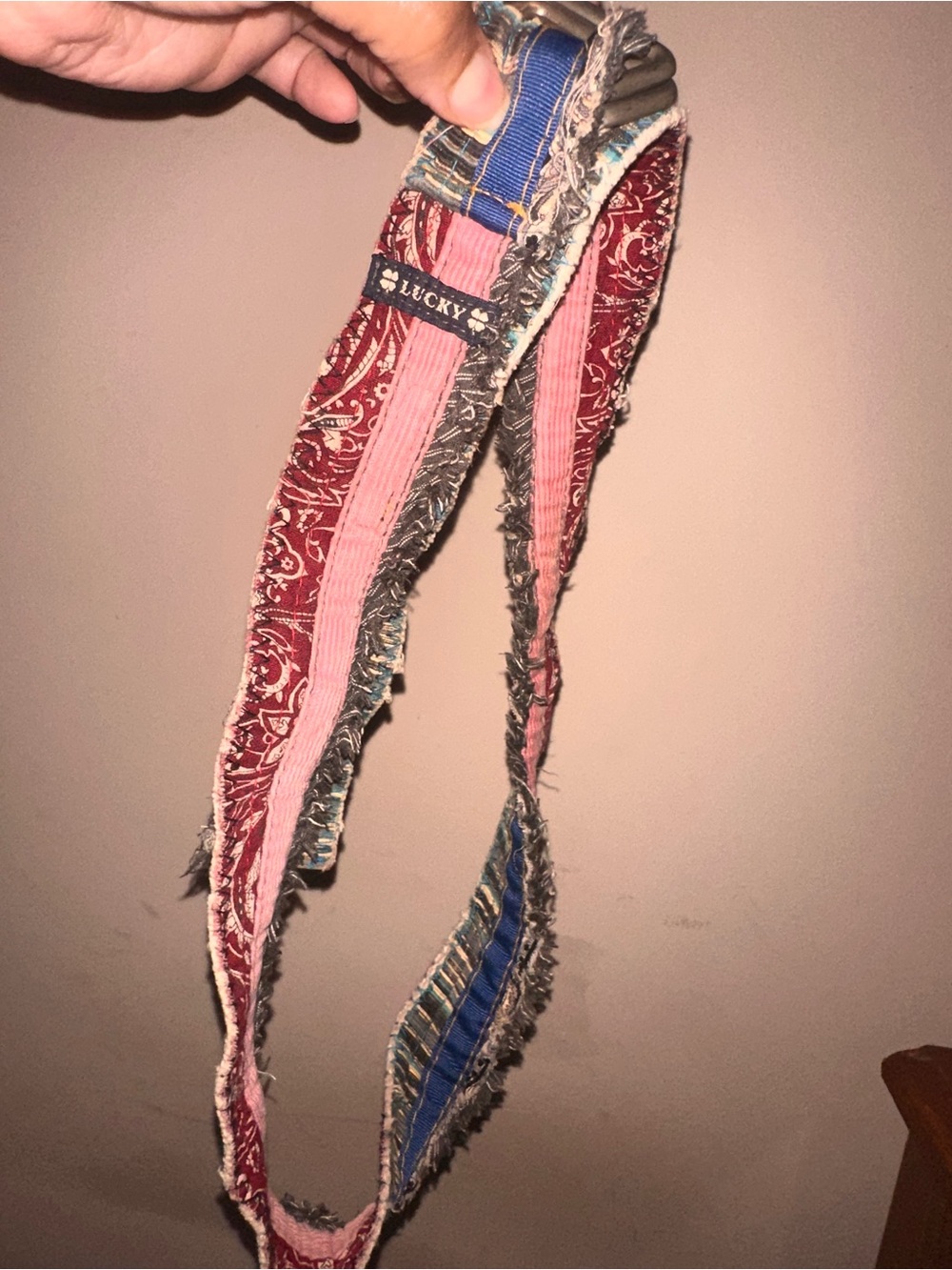 Lucky Brand Retro fabric belt - Picture 12 of 12